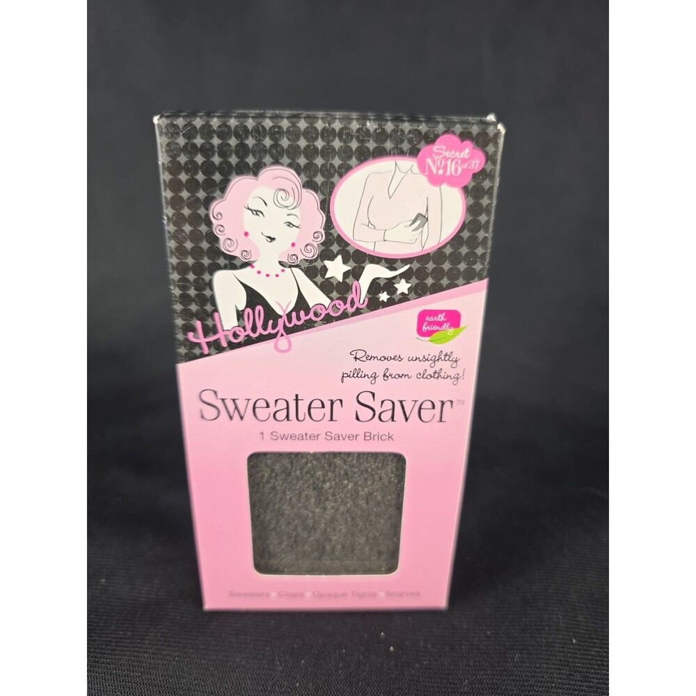 Hollywood Secrets New Sweater Saver Brick Removes Pilling from Clothing No. 16